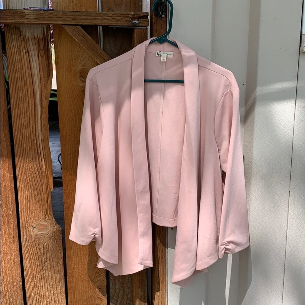 Dusty Pink lightweight blazer